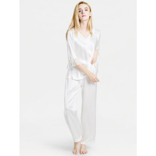 SILK NETRIBBON - WHITE